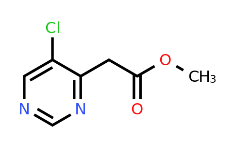 CAS 1260813-71-5 | Methyl 2-(5-chloropyrimidin-4-yl)acetate