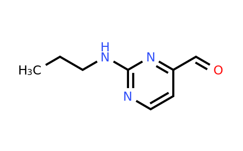 CAS 1260815-50-6 | 2-(Propylamino)pyrimidine-4-carbaldehyde