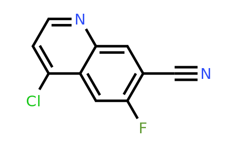 CAS 1260824-76-7 | 4-Chloro-6-fluoroquinoline-7-carbonitrile