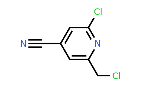 CAS 1260825-95-3 | 2-Chloro-6-(chloromethyl)isonicotinonitrile