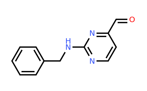 CAS 1260838-37-6 | 2-(Benzylamino)pyrimidine-4-carbaldehyde
