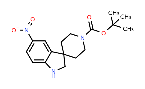 CAS 1260843-22-8 | tert-Butyl 5-nitrospiro[indoline-3,4'-piperidine]-1'-carboxylate