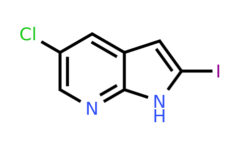 CAS 1260848-49-4 | 5-Chloro-2-iodo-1H-pyrrolo[2,3-b]pyridine