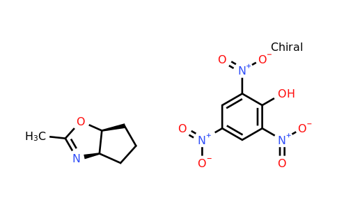 CAS 126085-60-7 | (3aR,6aS)-2-methyl-4,5,6,6a-tetrahydro-3aH-cyclopenta[d]oxazole;picric acid