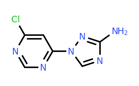 CAS 1260850-75-6 | 1-(6-Chloropyrimidin-4-yl)-1H-1,2,4-triazol-3-amine