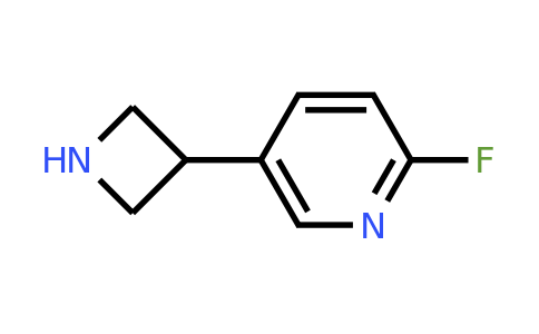CAS 1260852-29-6 | 5-(Azetidin-3-yl)-2-fluoropyridine