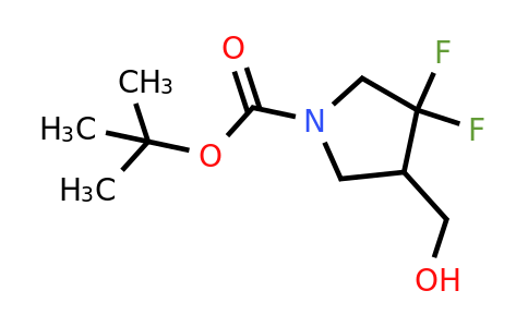 CAS 1260852-42-3 | tert-butyl 3,3-difluoro-4-(hydroxymethyl)pyrrolidine-1-carboxylate