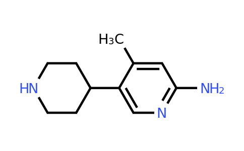 CAS 1260857-55-3 | 4-methyl-5-(piperidin-4-yl)pyridin-2-amine