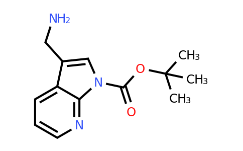 CAS 1260859-36-6 | tert-butyl 3-(aminomethyl)-1H-pyrrolo[2,3-b]pyridine-1-carboxylate