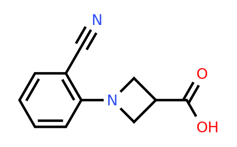 CAS 1260874-83-6 | 1-(2-Cyanophenyl)azetidine-3-carboxylic acid