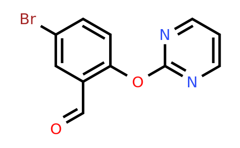 CAS 1260876-77-4 | 5-Bromo-2-(pyrimidin-2-yloxy)benzaldehyde