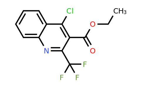 CAS 1260877-33-5 | Ethyl 4-chloro-2-(trifluoromethyl)quinoline-3-carboxylate