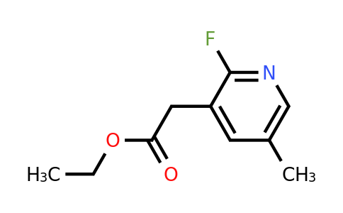 CAS 1260878-17-8 | Ethyl 2-(2-fluoro-5-methylpyridin-3-YL)acetate