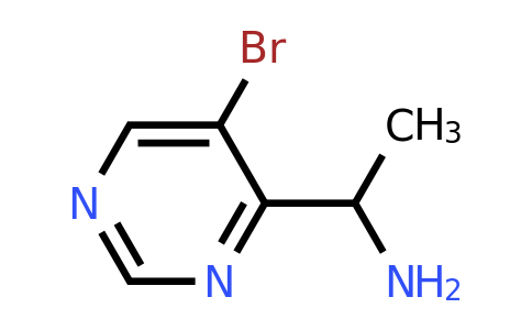 CAS 1260880-94-1 | 1-(5-Bromopyrimidin-4-yl)ethanamine