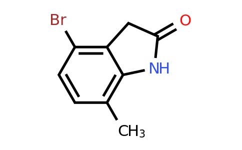 CAS 1260887-38-4 | 4-bromo-7-methyl-2,3-dihydro-1H-indol-2-one