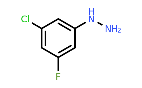 CAS 1260890-58-1 | (3-chloro-5-fluorophenyl)hydrazine