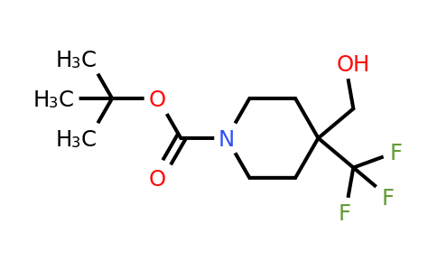 CAS 1260893-18-2 | tert-butyl 4-(hydroxymethyl)-4-(trifluoromethyl)piperidine-1-carboxylate