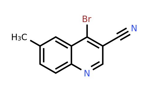 CAS 1260901-33-4 | 4-Bromo-6-methylquinoline-3-carbonitrile