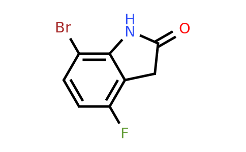 CAS 1260903-29-4 | 7-Bromo-4-fluoroindolin-2-one