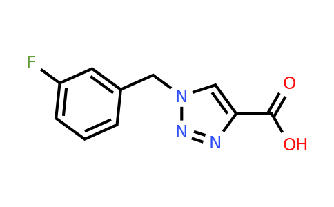 CAS 1260912-27-3 | 1-[(3-fluorophenyl)methyl]-1H-1,2,3-triazole-4-carboxylic acid