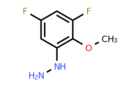 CAS 1260982-29-3 | (3,5-difluoro-2-methoxyphenyl)hydrazine