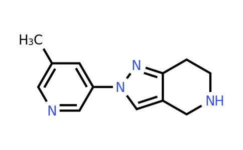 CAS 1260982-38-4 | 2-(5-Methyl-pyridin-3-yl)-4,5,6,7-tetrahydro-2H-pyrazolo[4,3-c]pyridine