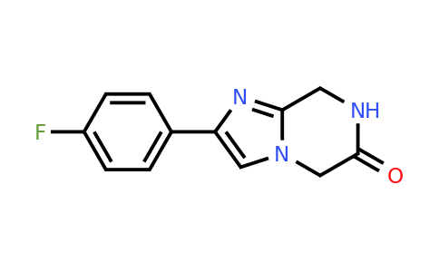 CAS 1261117-82-1 | 2-(4-fluorophenyl)-7,8-dihydroimidazo[1,2-a]pyrazin-6(5H)-one