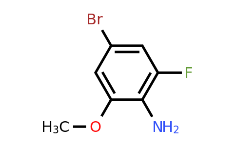 CAS 1261216-27-6 | 4-Bromo-2-fluoro-6-methoxyaniline