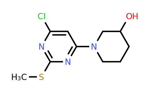CAS 1261229-47-3 | 1-(6-Chloro-2-(methylthio)pyrimidin-4-yl)piperidin-3-ol