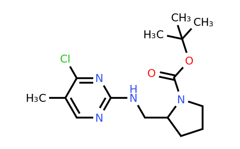CAS 1261230-11-8 | tert-Butyl 2-(((4-chloro-5-methylpyrimidin-2-yl)amino)methyl)pyrrolidine-1-carboxylate