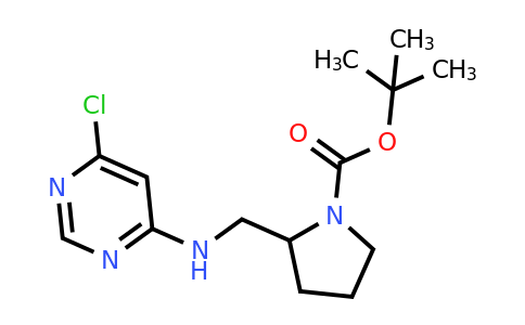 CAS 1261230-42-5 | tert-Butyl 2-(((6-chloropyrimidin-4-yl)amino)methyl)pyrrolidine-1-carboxylate