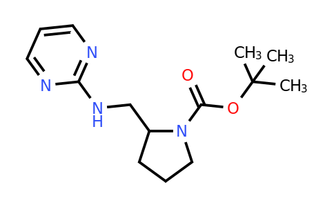 CAS 1261230-44-7 | tert-Butyl 2-((pyrimidin-2-ylamino)methyl)pyrrolidine-1-carboxylate