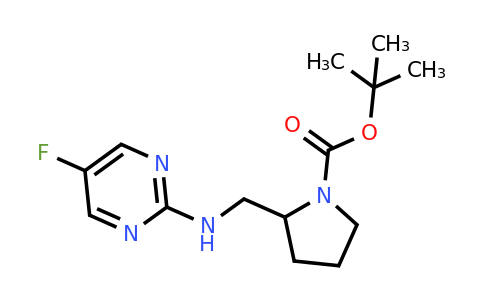CAS 1261231-20-2 | tert-Butyl 2-(((5-fluoropyrimidin-2-yl)amino)methyl)pyrrolidine-1-carboxylate