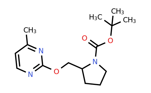 CAS 1261231-39-3 | tert-Butyl 2-(((4-methylpyrimidin-2-yl)oxy)methyl)pyrrolidine-1-carboxylate