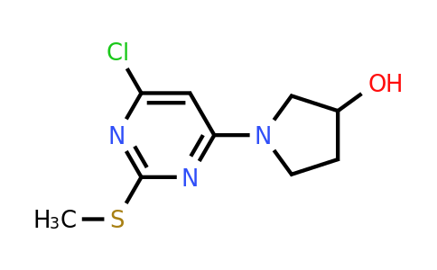 CAS 1261232-21-6 | 1-(6-Chloro-2-(methylthio)pyrimidin-4-yl)pyrrolidin-3-ol