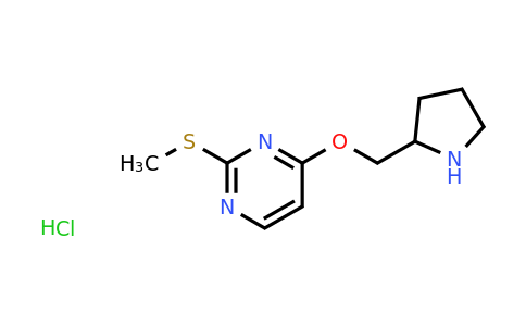 CAS 1261232-38-5 | 2-(Methylthio)-4-(pyrrolidin-2-ylmethoxy)pyrimidine hydrochloride