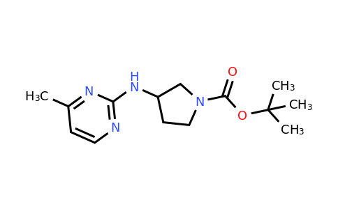 CAS 1261232-92-1 | tert-Butyl 3-((4-methylpyrimidin-2-yl)amino)pyrrolidine-1-carboxylate