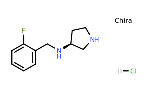 CAS 1261233-07-1 | (S)-N-(2-Fluorobenzyl)pyrrolidin-3-amine hydrochloride