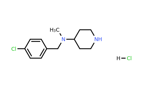 CAS 1261233-16-2 | N-(4-Chlorobenzyl)-N-methylpiperidin-4-amine hydrochloride
