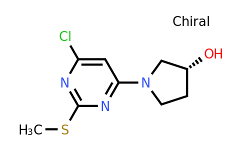 CAS 1261234-17-6 | (R)-1-(6-Chloro-2-(methylthio)pyrimidin-4-yl)pyrrolidin-3-ol