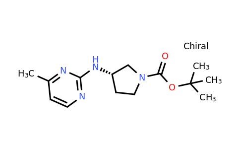 CAS 1261234-41-6 | (S)-tert-Butyl 3-((4-methylpyrimidin-2-yl)amino)pyrrolidine-1-carboxylate