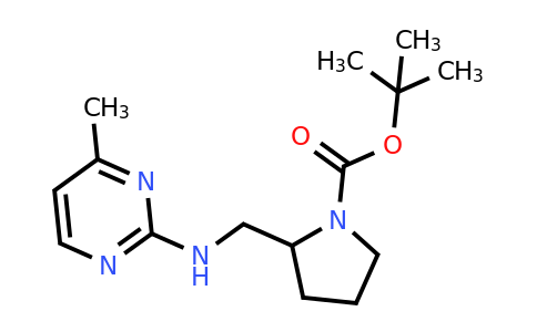 CAS 1261235-33-9 | tert-Butyl 2-(((4-methylpyrimidin-2-yl)amino)methyl)pyrrolidine-1-carboxylate