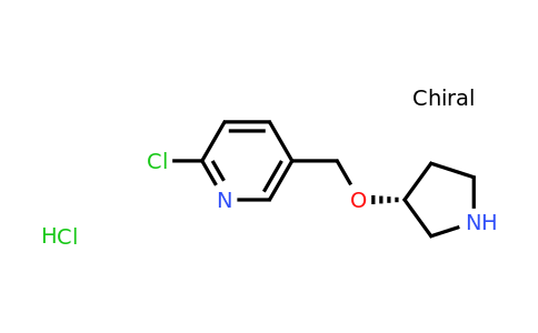 CAS 1261236-19-4 | (R)-2-Chloro-5-((pyrrolidin-3-yloxy)methyl)pyridine hydrochloride