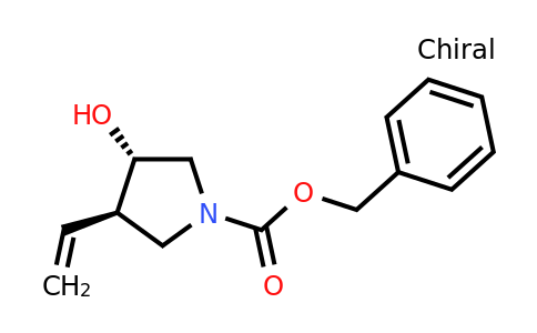 CAS 1261241-82-0 | trans-Benzyl 3-hydroxy-4-vinylpyrrolidine-1-carboxylate