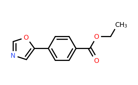 CAS 1261268-94-3 | ethyl 4-(oxazol-5-yl)benzoate