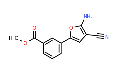 CAS 1261269-02-6 | Methyl 3-(5-amino-4-cyanofuran-2-yl)benzoate