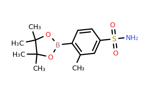 CAS 1261295-07-1 | 3-Methyl-4-(4,4,5,5-tetramethyl-1,3,2-dioxaborolan-2-yl)benzenesulfonamide