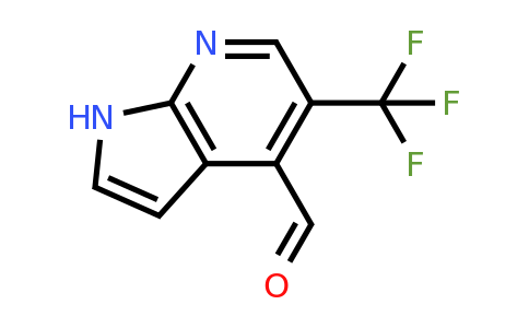5-(trifluoromethyl)-1H-pyrrolo[2,3-b]pyridine-4-carbaldehyde