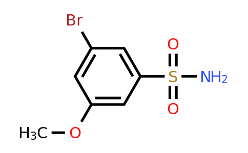 CAS 1261438-84-9 | 3-bromo-5-methoxybenzene-1-sulfonamide