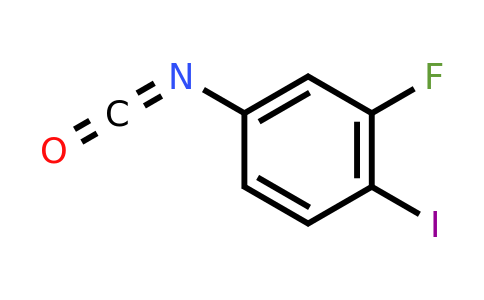 CAS 1261441-79-5 | 2-fluoro-1-iodo-4-isocyanatobenzene
